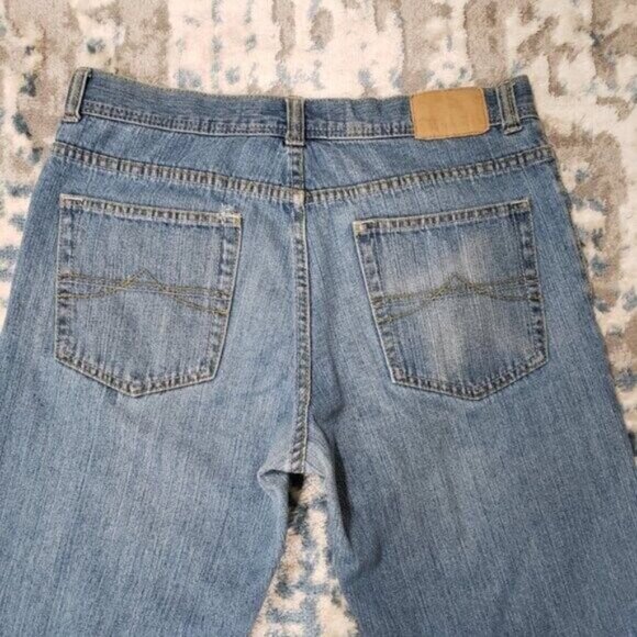 Vintage UFO Jeans Men's 100% Cotton Size 34 Blue Medium Wash Denim - Picture 6 of 7